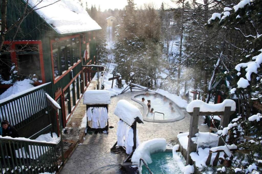 *Nouveauté* Foyer au bois, Plage, Montagne et + Magog Esterno foto