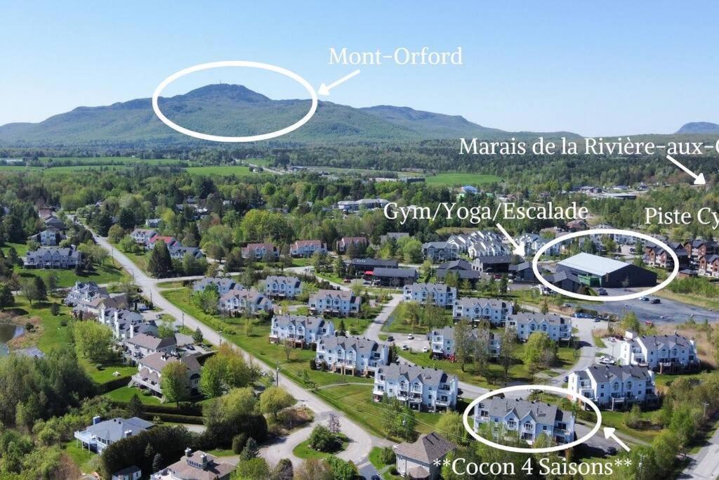 *Nouveauté* Foyer au bois, Plage, Montagne et + Magog Esterno foto