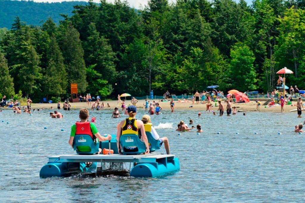 *Nouveauté* Foyer au bois, Plage, Montagne et + Magog Esterno foto